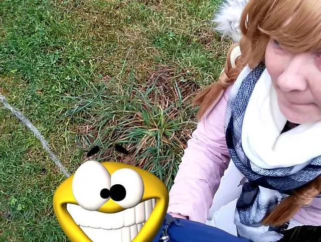 Schwanzpiss im Jungholz