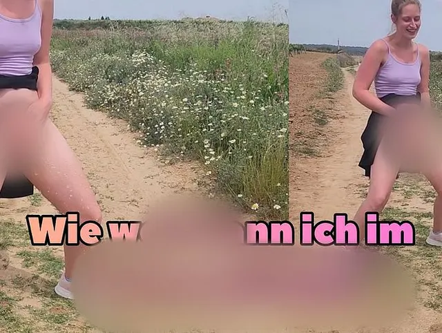 Wie weit schaffe ich es im Stehen zu pissen?