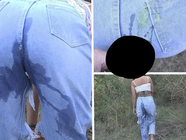 Mein Bruder hat meine betrogenen Jeans gepisst