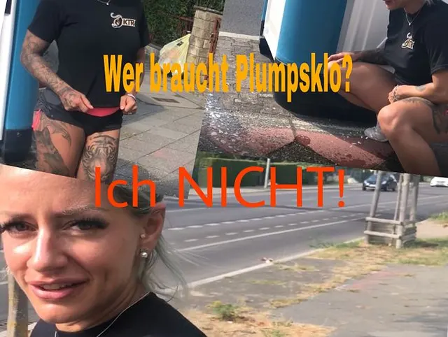 Wer braucht Plumpsklo? Ich NICHT !
