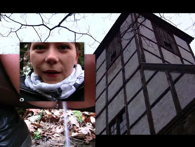 Vor die Kirche gepullert