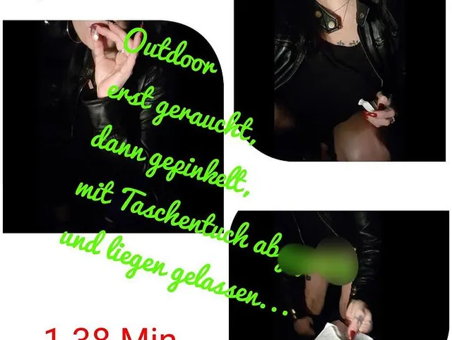 USERWUNSCH! Outdoor,rauchen,pinkeln und Taschentuch