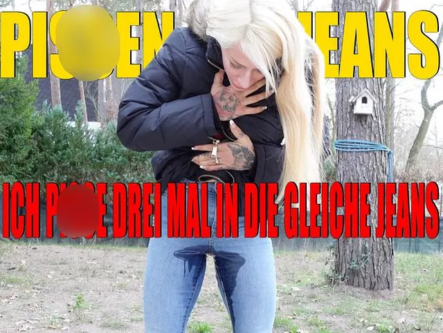 Userwunsch: Pissen in Jeans I Ich piss mir 3 MAL in die gleiche Jeans I Geiler Natursekt