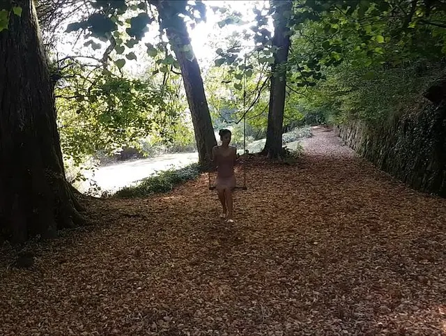 Mega Piss-Fontäne im Stadtgarten
