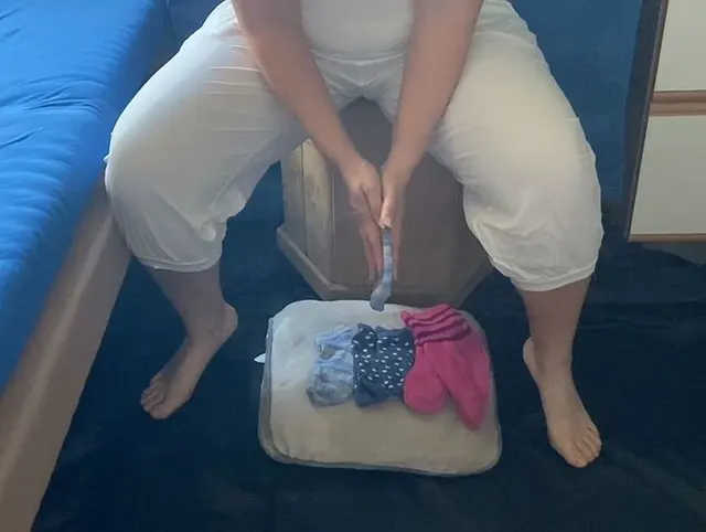 Socken anpinkel