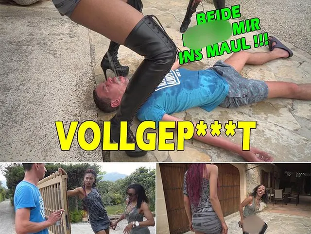DOPPELT VOLLGEPISST AUF MALLE