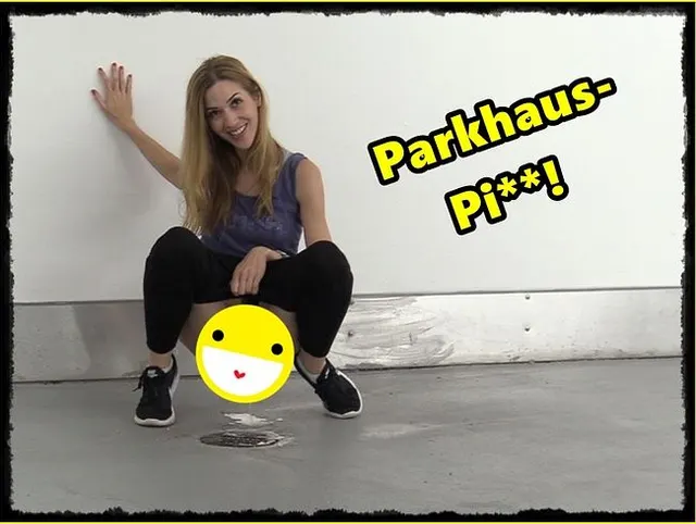 Pissen im Parkhaus vom Einkaufszentrum!