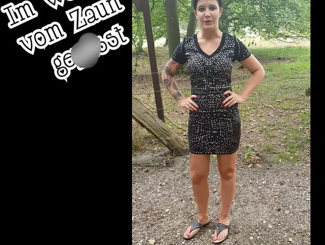 Im Wald vom Zaun gepisst Teil 1