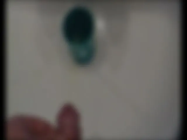 beim pissen ERWISCHT