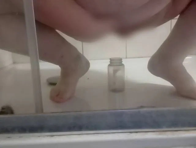 Bin ich eine Drecksau Orgassmuss unter der Dusche