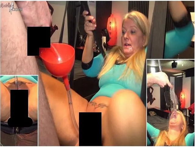 Perverse-Piss-Exzesse in der Liebesschaukel! Teil 1