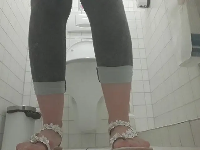 In der Mittagspause musste ich strullern