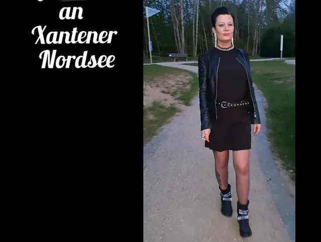 Auf Pisstour an xantener Nordsee