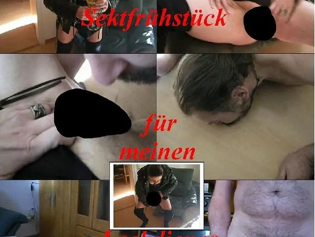 Sekftfrühstück für meinen Leckdiener