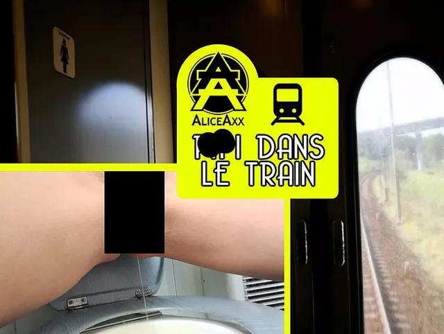 Pii dans le train