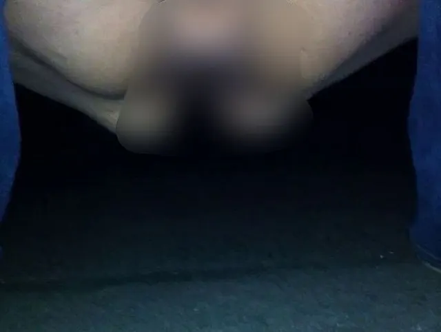 Am Parkplatz nach dem Ausgehen