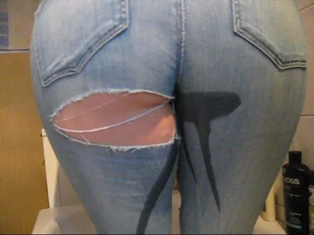 Mußte in meine Jeans pullern