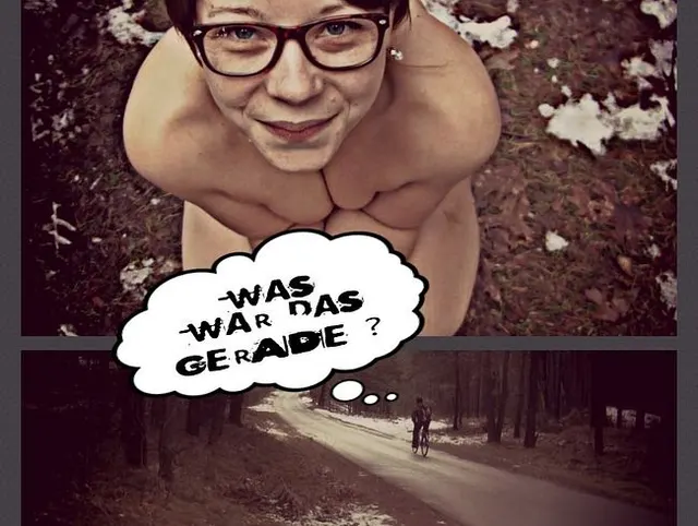 Angepisst im Schnee