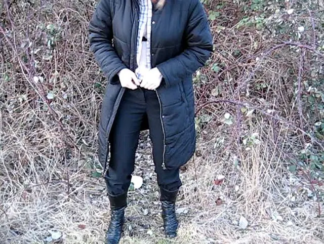 Outdoor Piss am Elbradweg