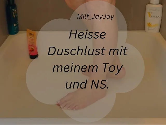 Heiße Duschlust – Intime Selbstbefriedigung mit Natursekt
