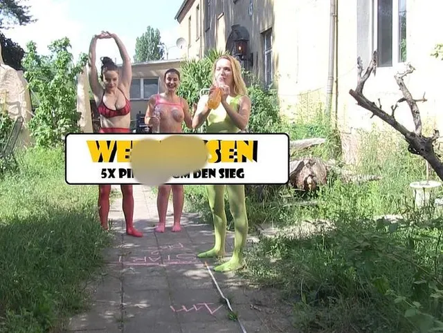 Weitpissen - 5x pinkeln um den Sieg