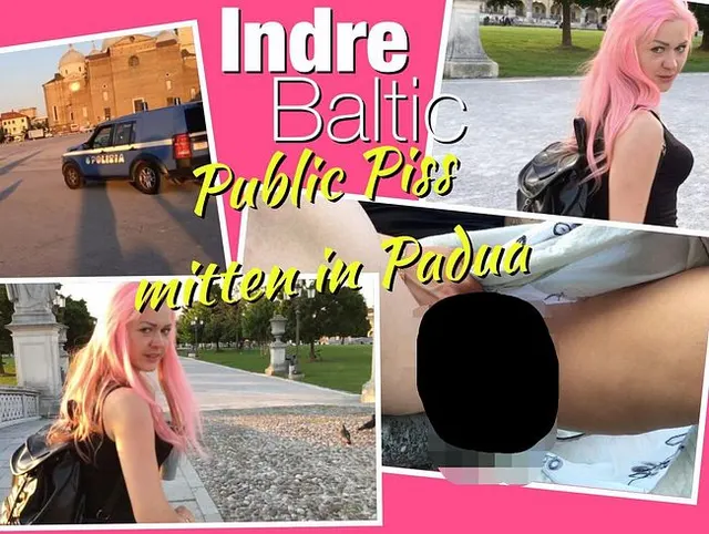 Extrem - Public PISS mitten in Padua - Mega dreist