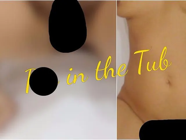 Pee in tub