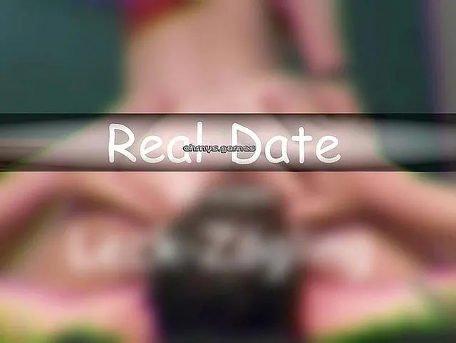 Real Date mit einem Leck-Zögling.