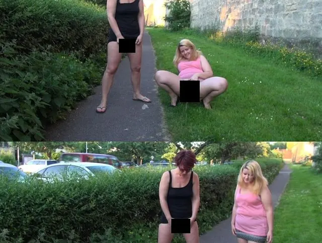 2 Stadtmauer-Pissschlampen